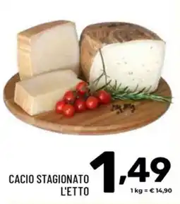 Il Centesimo Cacio stagionato l'etto offerta