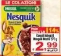 CTS Supermercati Cereal Integral Nesquik Bambini offerta