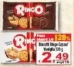 CTS Supermercati Ringo biscotti cioccolato e cacao offerta