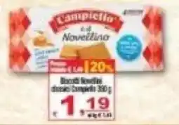 CTS Supermercati Biscotti Novellini classici Campietto offerta