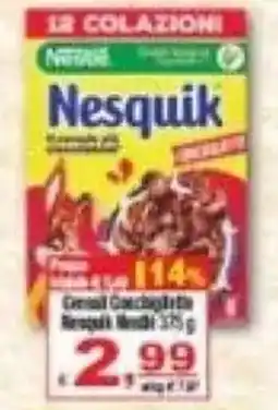 CTS Supermercati Cereal Cocco e Cioccolato Nesquik offerta