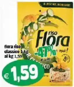 Il Castoro Supermercati Flora riso classico offerta