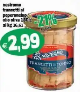 Il Castoro Supermercati Trancetti di tonno offerta