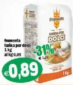 Il Castoro Supermercati Frumenta farina per dolci offerta
