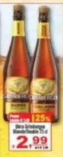 CTS Supermercati Birra Grimbergen Blonde Double offerta
