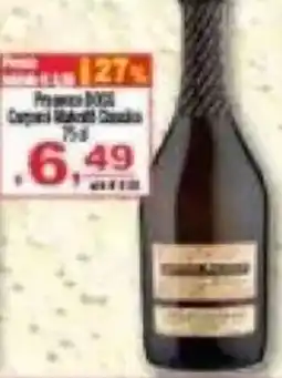 CTS Supermercati Prosecco DOCG Cappellini Malvasia Candia offerta