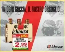 CTS Supermercati Birra Ichnusa offerta