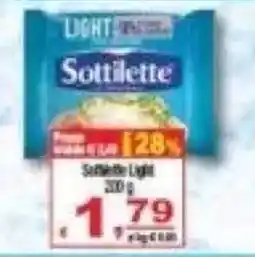 CTS Supermercati Sottilette Light offerta
