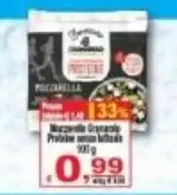 CTS Supermercati Mozzarella Grancane Proteine senza lattosio offerta