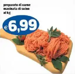Il Castoro Supermercati Preparato di carne macinata di suino offerta
