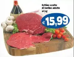 Il Castoro Supermercati fettine scelte di bovino adulto offerta