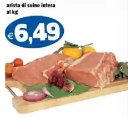 Il Castoro Supermercati arista di suino intera offerta
