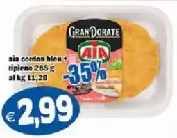 Il Castoro Supermercati Aia cordon bleu + ripieno offerta