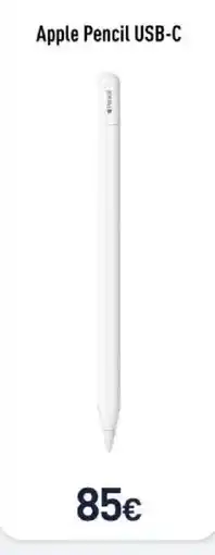 Unieuro Apple Pencil USB-C offerta