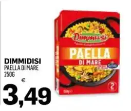 Al Discount Dimmidisi paella di mare offerta