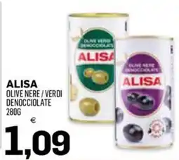 Al Discount Alisa olive nere / verdi denocciolate offerta