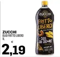 Al Discount Zucchi olio fritto libero offerta