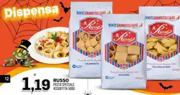 Al Discount Russo pasta speciale assortita offerta