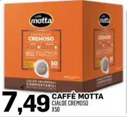 Al Discount Caffè Motta Cialde Cremoso offerta