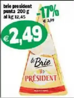 Il Castoro Supermercati Brie President offerta
