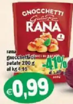 Il Castoro Supermercati Gnocchetti di patate Rana offerta