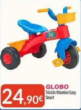 GLOBO Triciclo Vitamino Easy Smart