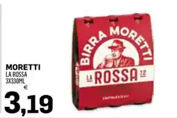 Al Discount Moretti La Rossa offerta