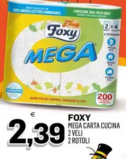 Al Discount Foxy carta cucina offerta