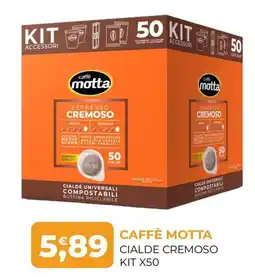 Moderna Caffè Motta cialde cremoso offerta