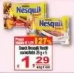 CTS Supermercati Nesquik snack cioccolato offerta