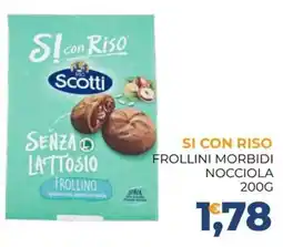 Moderna Si con Riso Frollini morbidi nocciola offerta