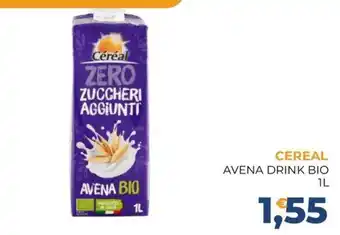 Cereal avena drink bio