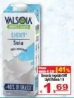 CTS Supermercati Valsola Soia Light offerta