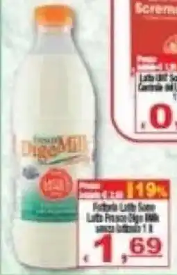 CTS Supermercati Latte Pronto DigeMilk offerta