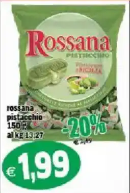Il Castoro Supermercati Rossana pistacchio offerta