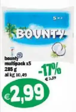 Il Castoro Supermercati Bounty multipack offerta