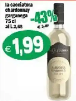 Il Castoro Supermercati la cacciatore chardonnay garganega offerta