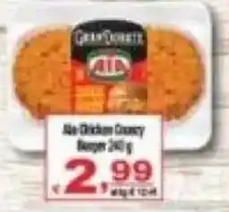 CTS Supermercati Aia Chicken Croney Burger offerta