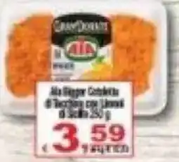 CTS Supermercati Ala Ginger Gusto di Tacchino con Limoni di Sicilia offerta