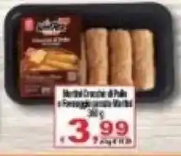 CTS Supermercati Mortadella Crocchette di Pollo e Formaggio Parmigiano Reggiano offerta