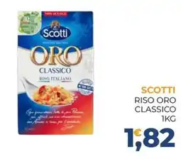 Moderna Scotti riso oro classico offerta