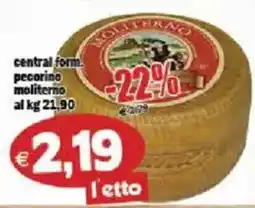 Il Castoro Supermercati pecorino moliterno offerta