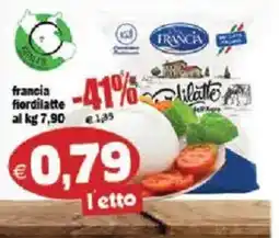 Il Castoro Supermercati francia fiordilatte offerta