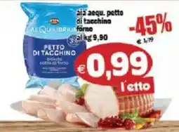Il Castoro Supermercati Petto di tacchino offerta