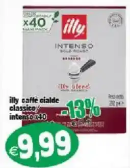 Il Castoro Supermercati illy caffè cialde classico/intenso offerta