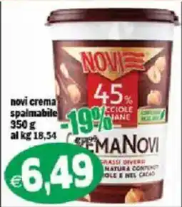 Il Castoro Supermercati Novi crema spalmabile offerta