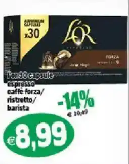 Il Castoro Supermercati Lor espresso caffè forza offerta