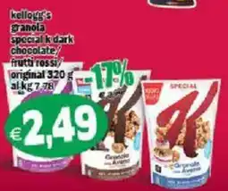 Il Castoro Supermercati Kellogg's granola special k dark chocolate/frutti rossi offerta