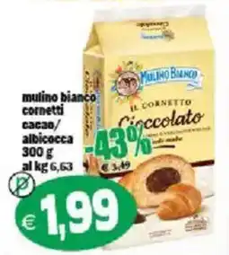 Il Castoro Supermercati mulino bianco il cornetto cioccolato offerta