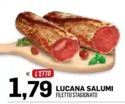 Al Discount Lucana Salumi Filetto Stagionato offerta